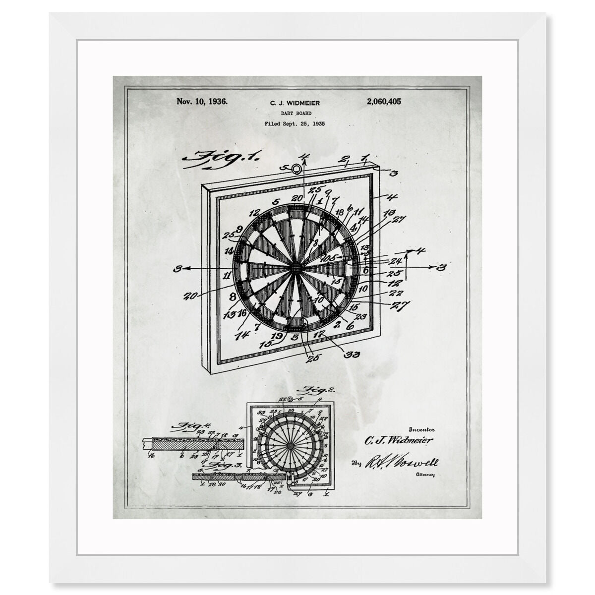 Dart Board 1936