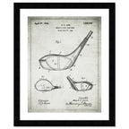 Metallic Golf Club Head 1926 II