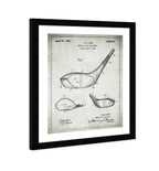 Metallic Golf Club Head 1926 II