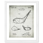 Metallic Golf Club Head 1926 II