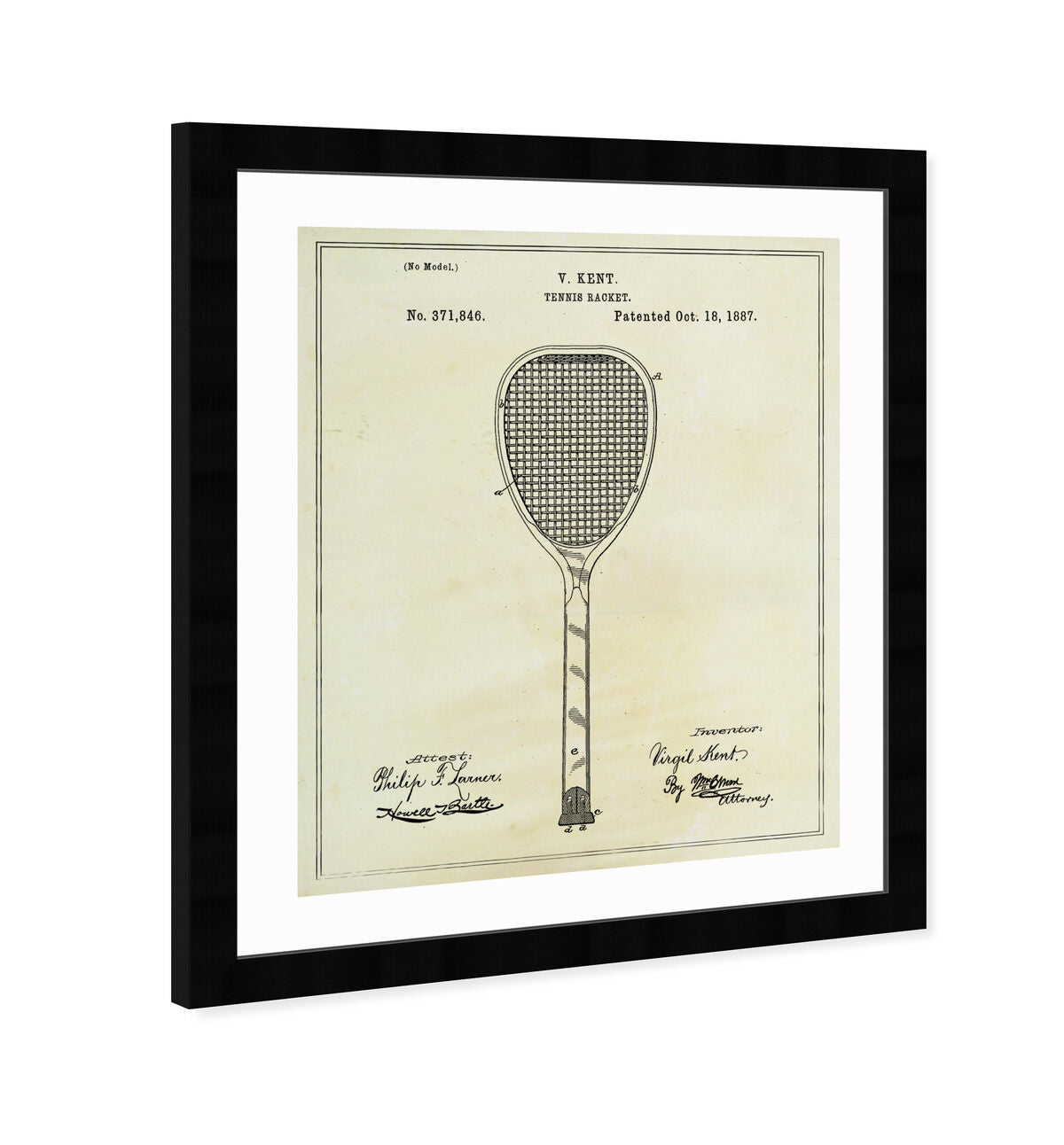 Tennis Racket 1887