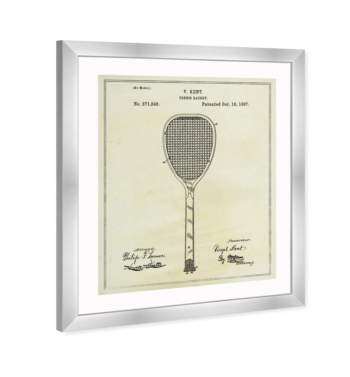 Tennis Racket 1887