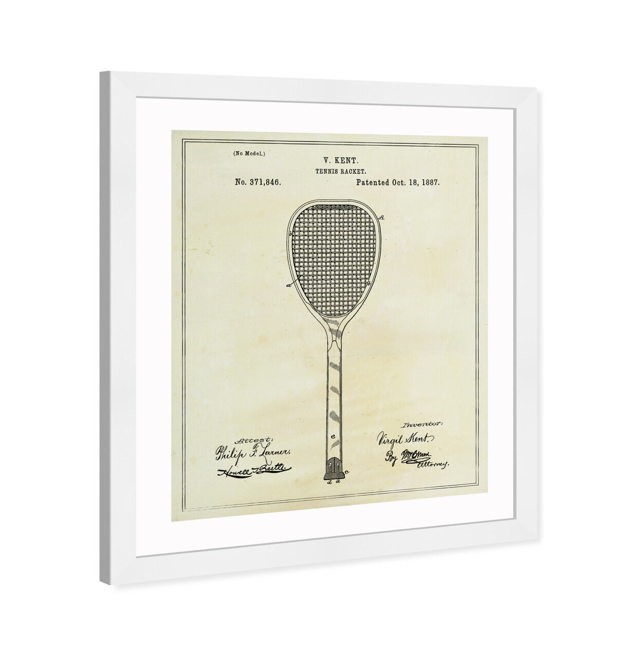 Tennis Racket 1887