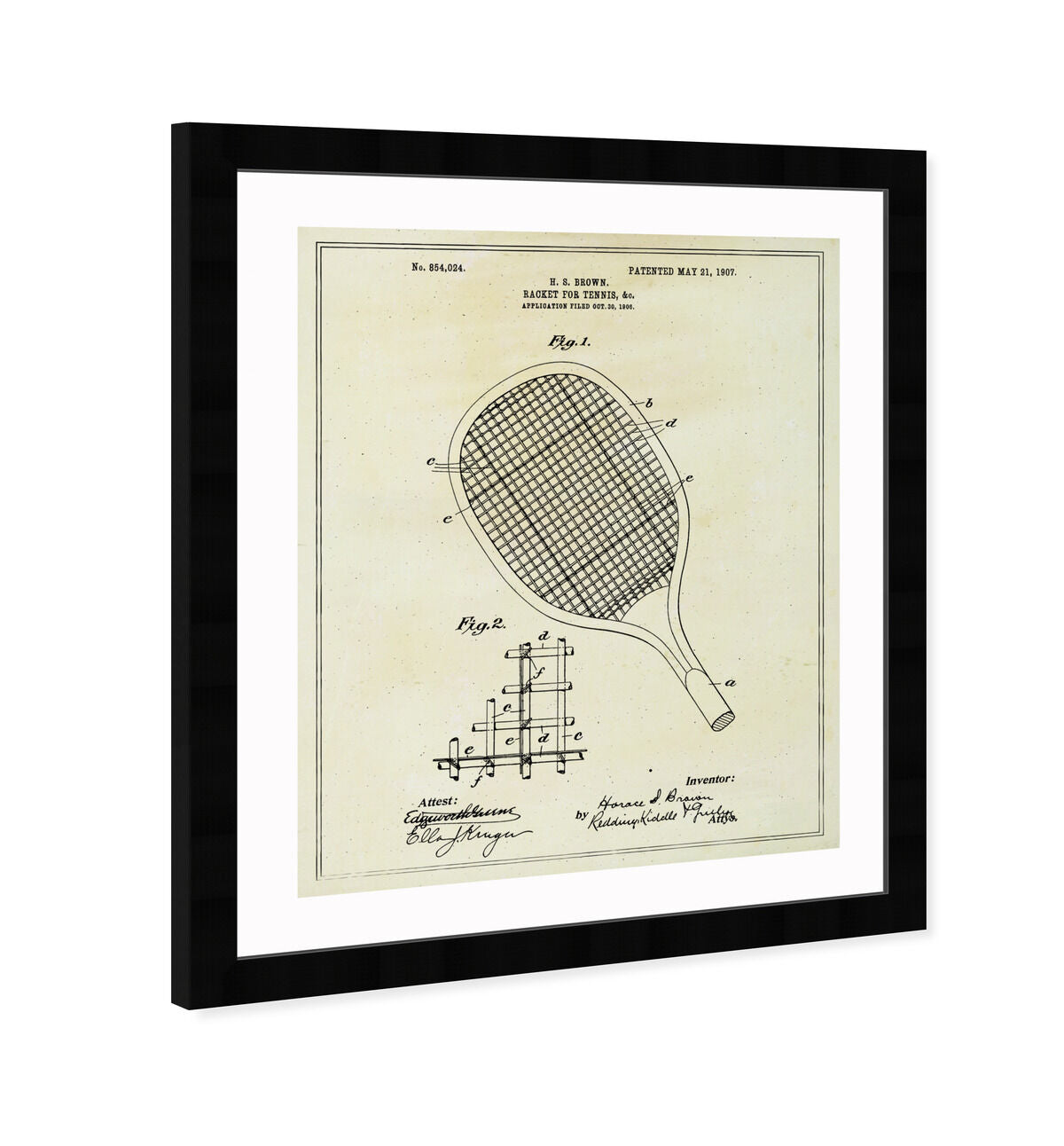 Tennis Racket 1907