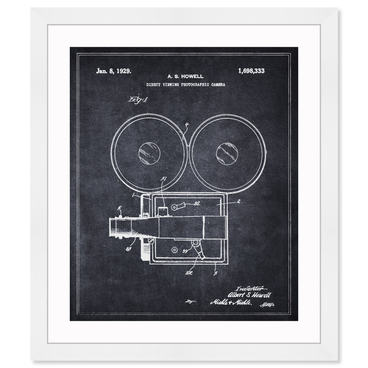 Direct Viewing Photographic Camera 1929