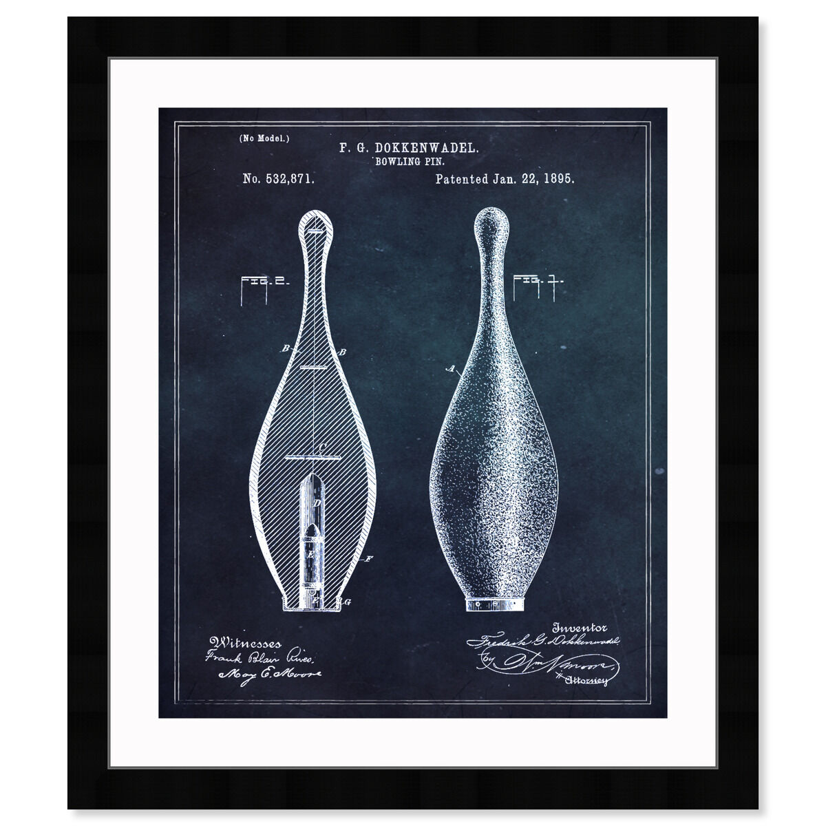 Bowling  Pin 1895