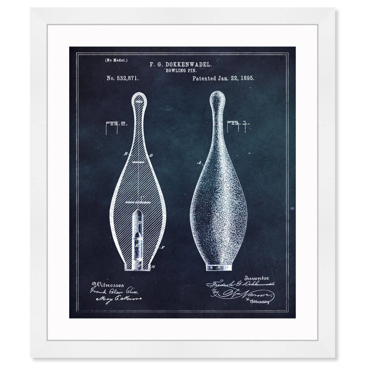 Bowling  Pin 1895