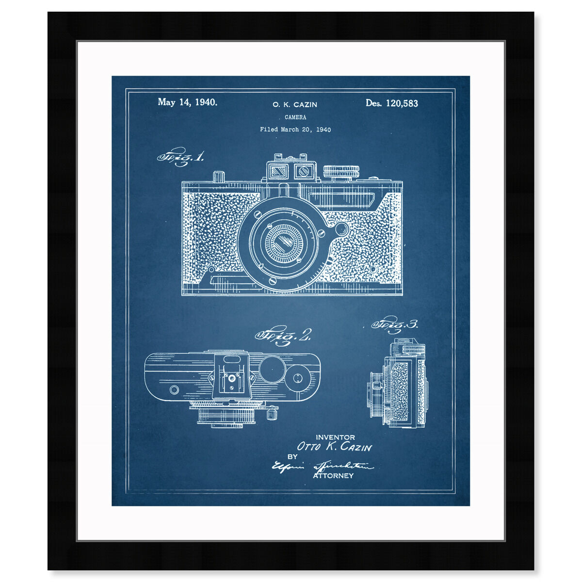 Cazin Design for a Camera 1940 I
