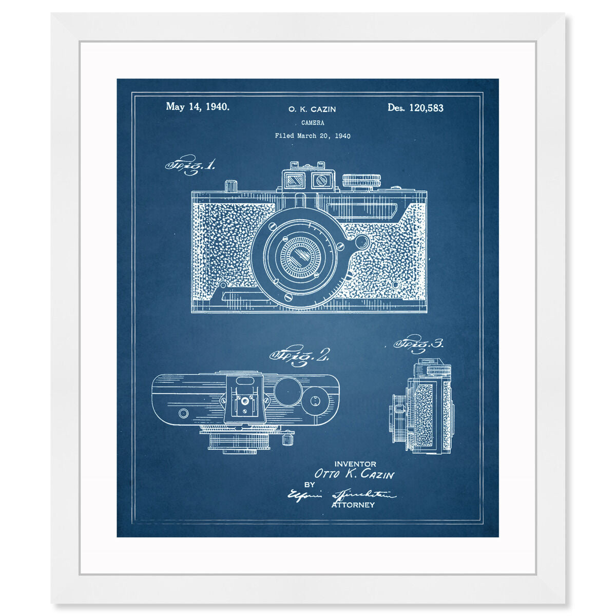 Cazin Design for a Camera 1940 I