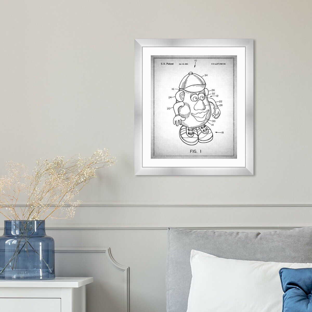 Mr Potato 1980 Gray