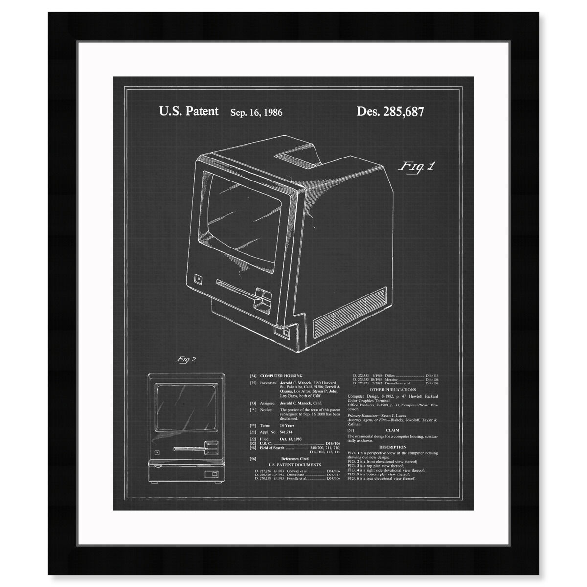 Apple Macintosh 128K 1986 - Noir I
