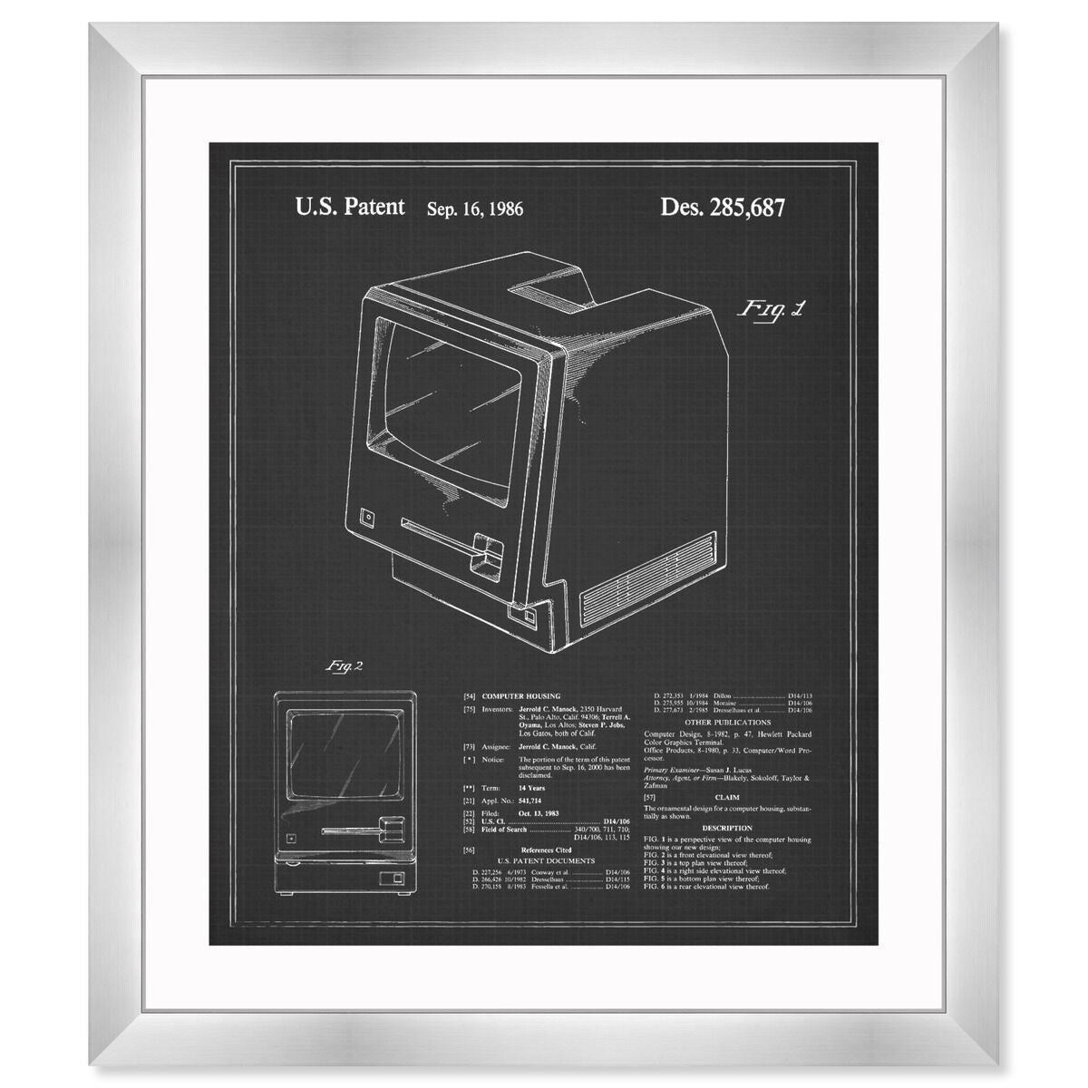 Apple Macintosh 128K 1986 - Noir I