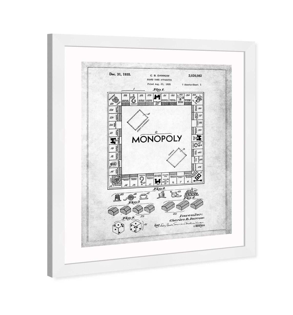 Monopoly 1935 - Gray
