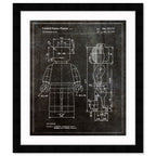 Lego Toy Figure, 1979 - Noir