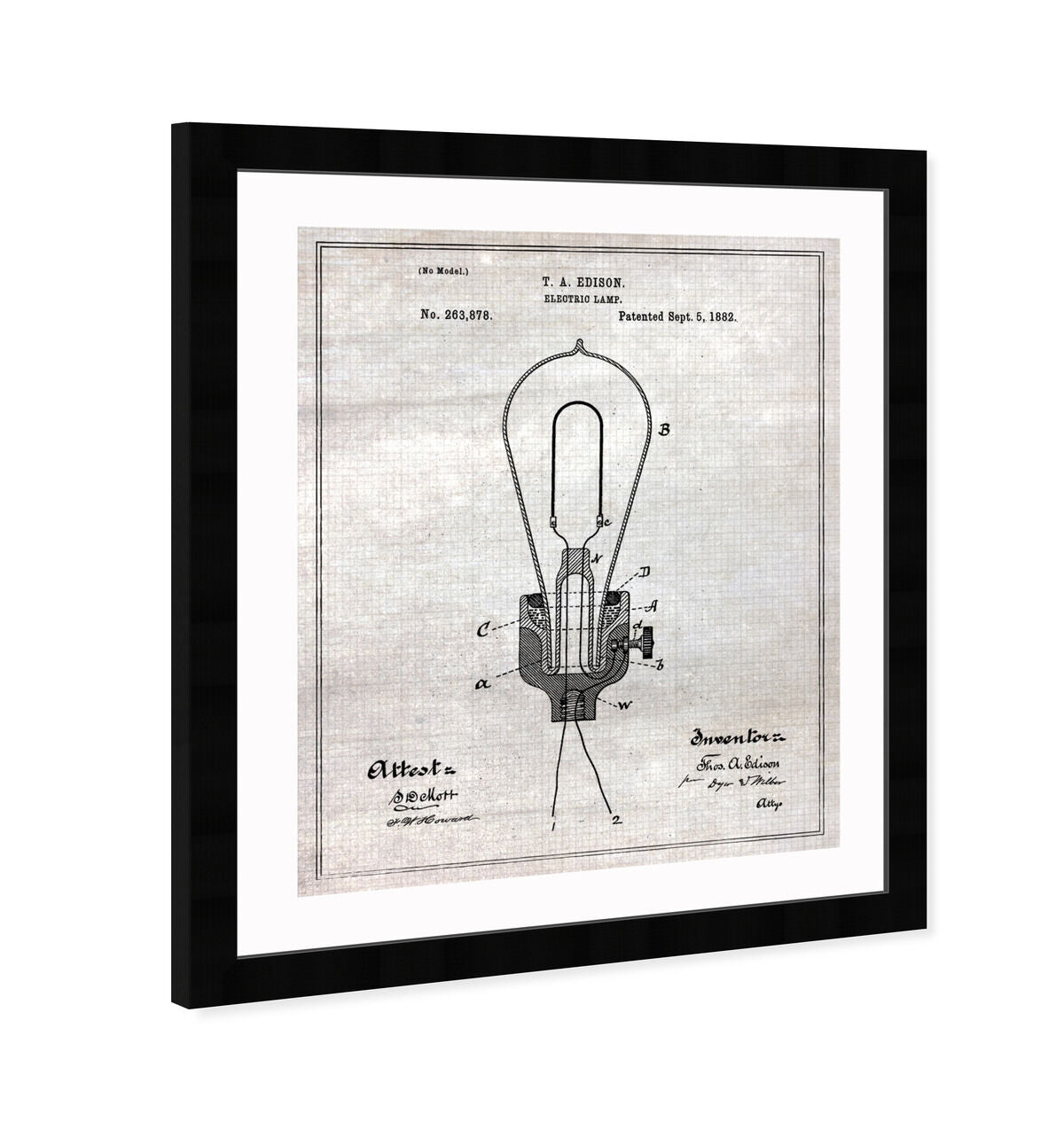 Edison Electric Lamp 1882 I