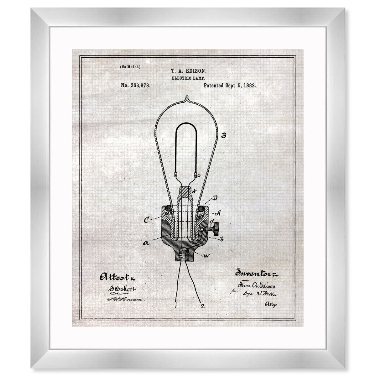 Edison Electric Lamp 1882 I