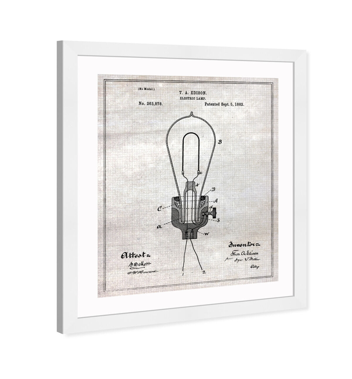 Edison Electric Lamp 1882 I