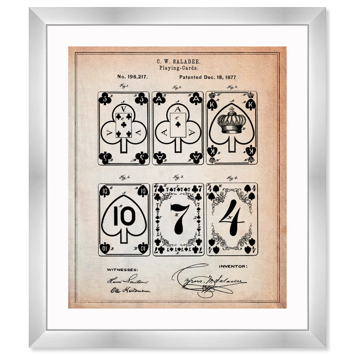 Improvement in Playing-Cards 1877