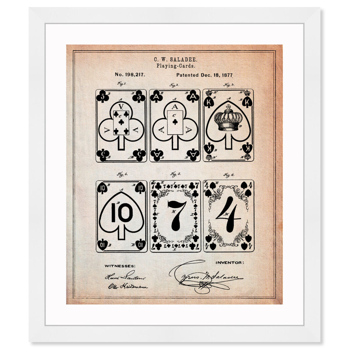 Improvement in Playing-Cards 1877