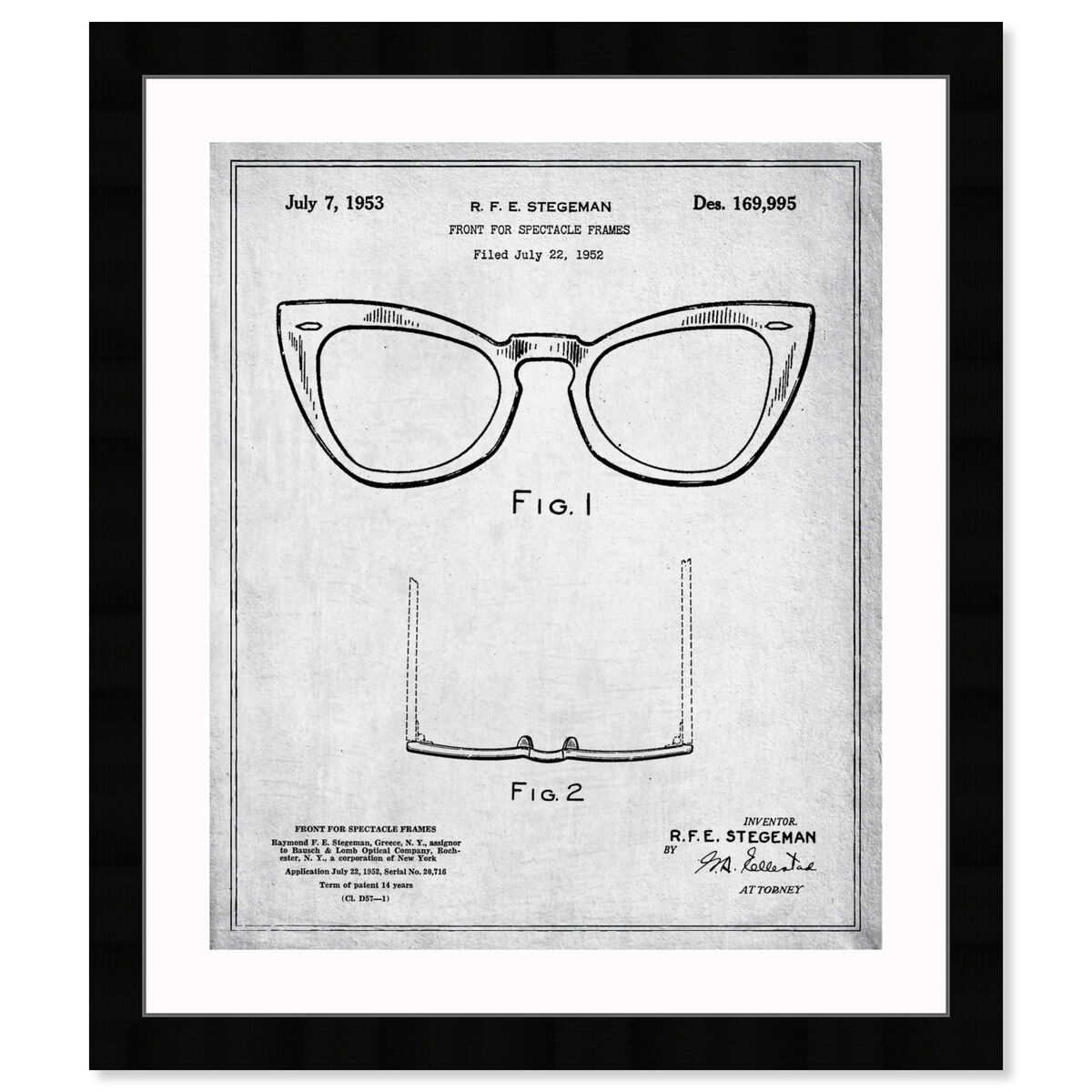 Ray-Ban Wayfarer Spectacle Frame 1953