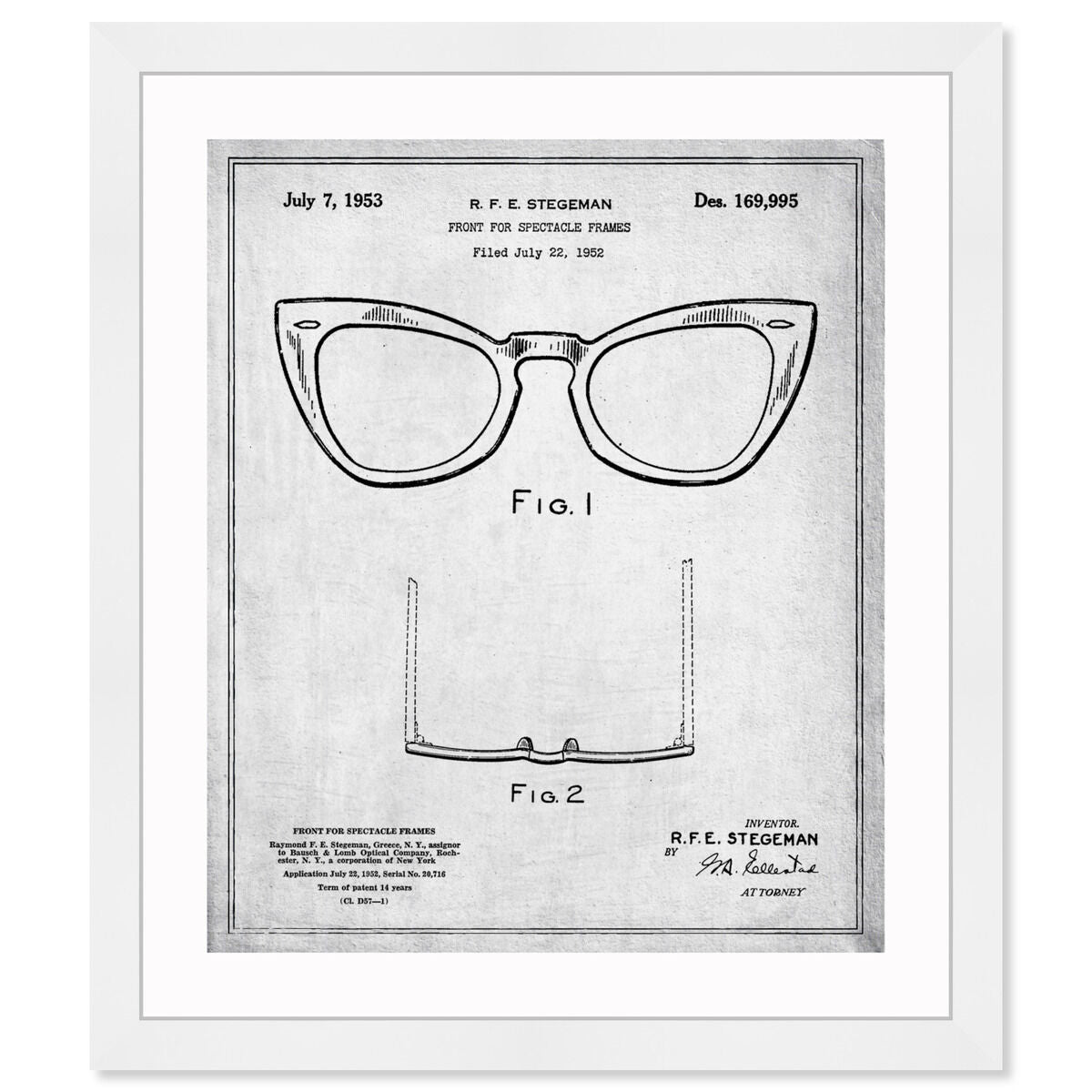 Ray-Ban Wayfarer Spectacle Frame 1953