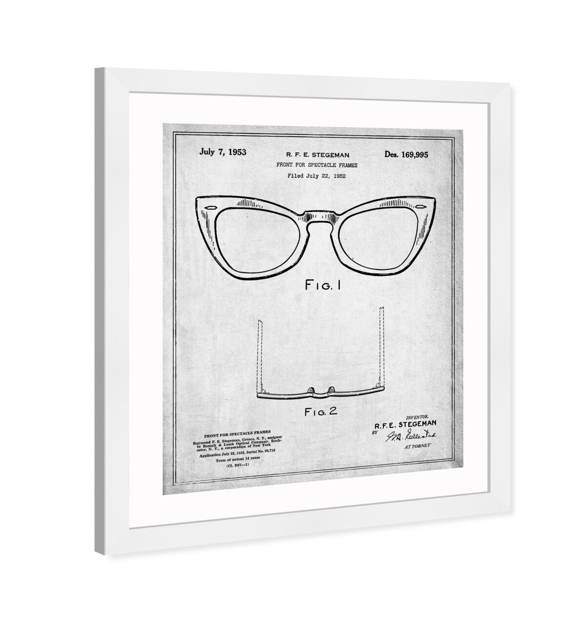 Ray-Ban Wayfarer Spectacle Frame 1953