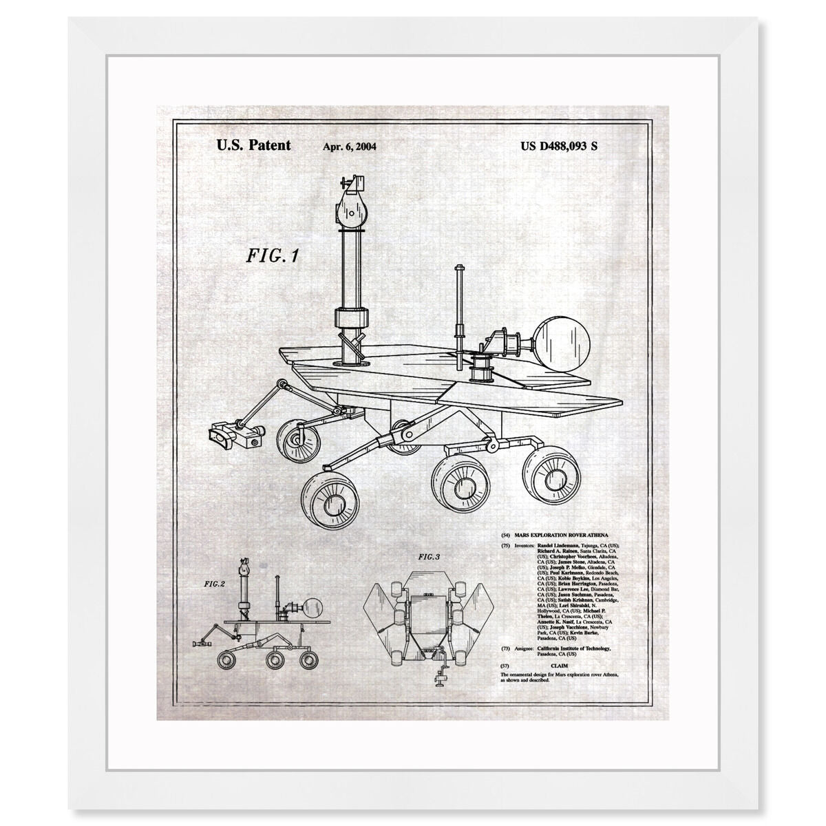 Mars Exploration Rover Athena 2004