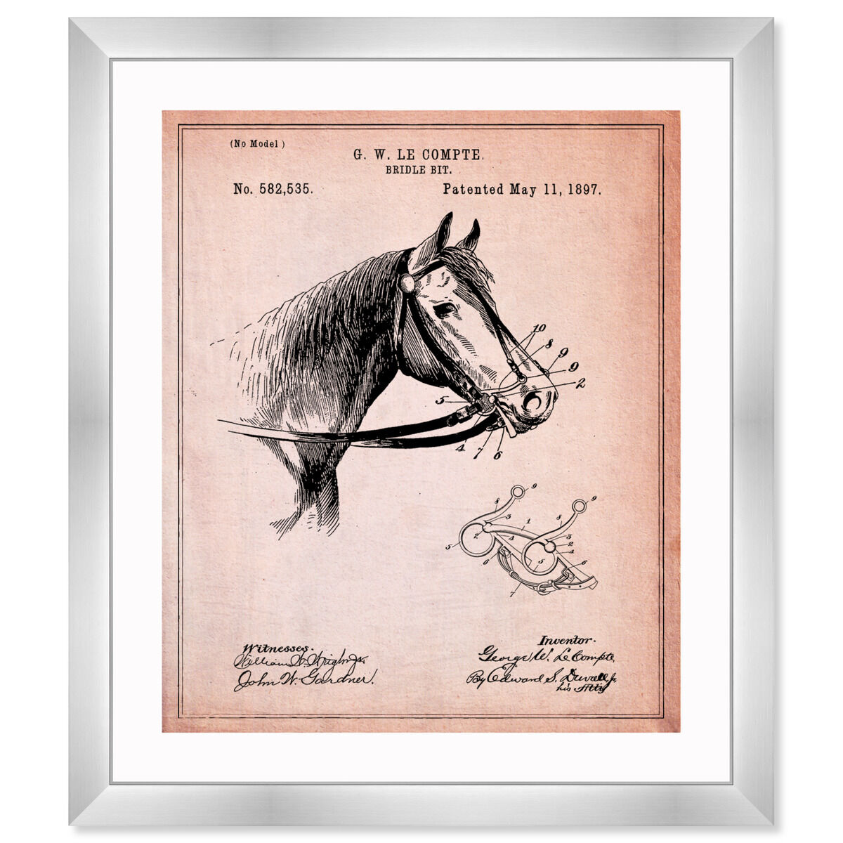 Horse Bridle-Bit 1987