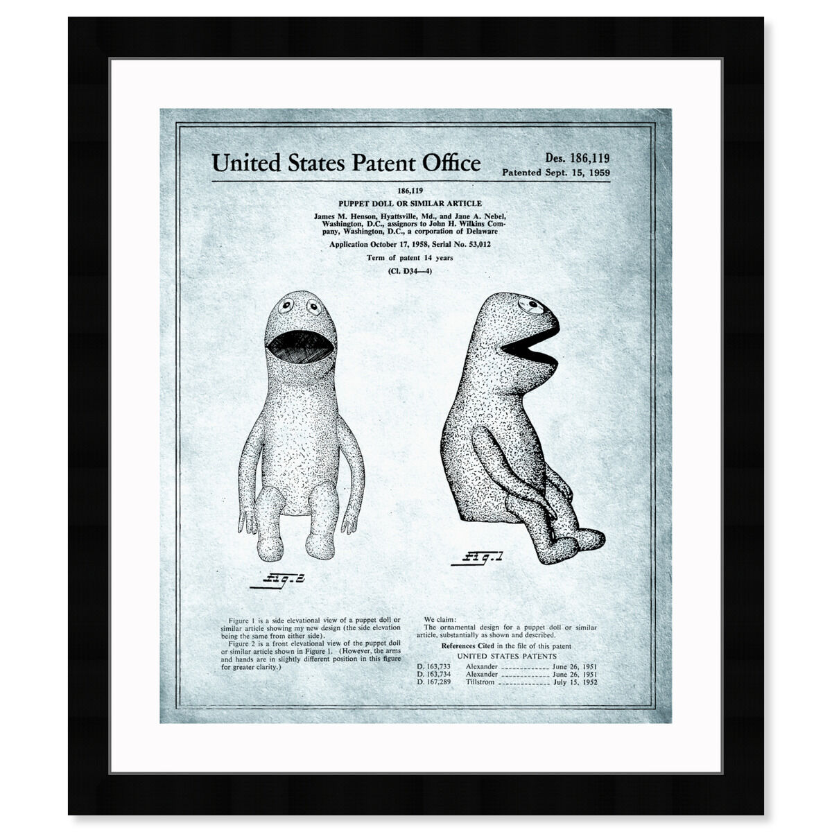 Jim Henson Puppet Doll II 1958 I
