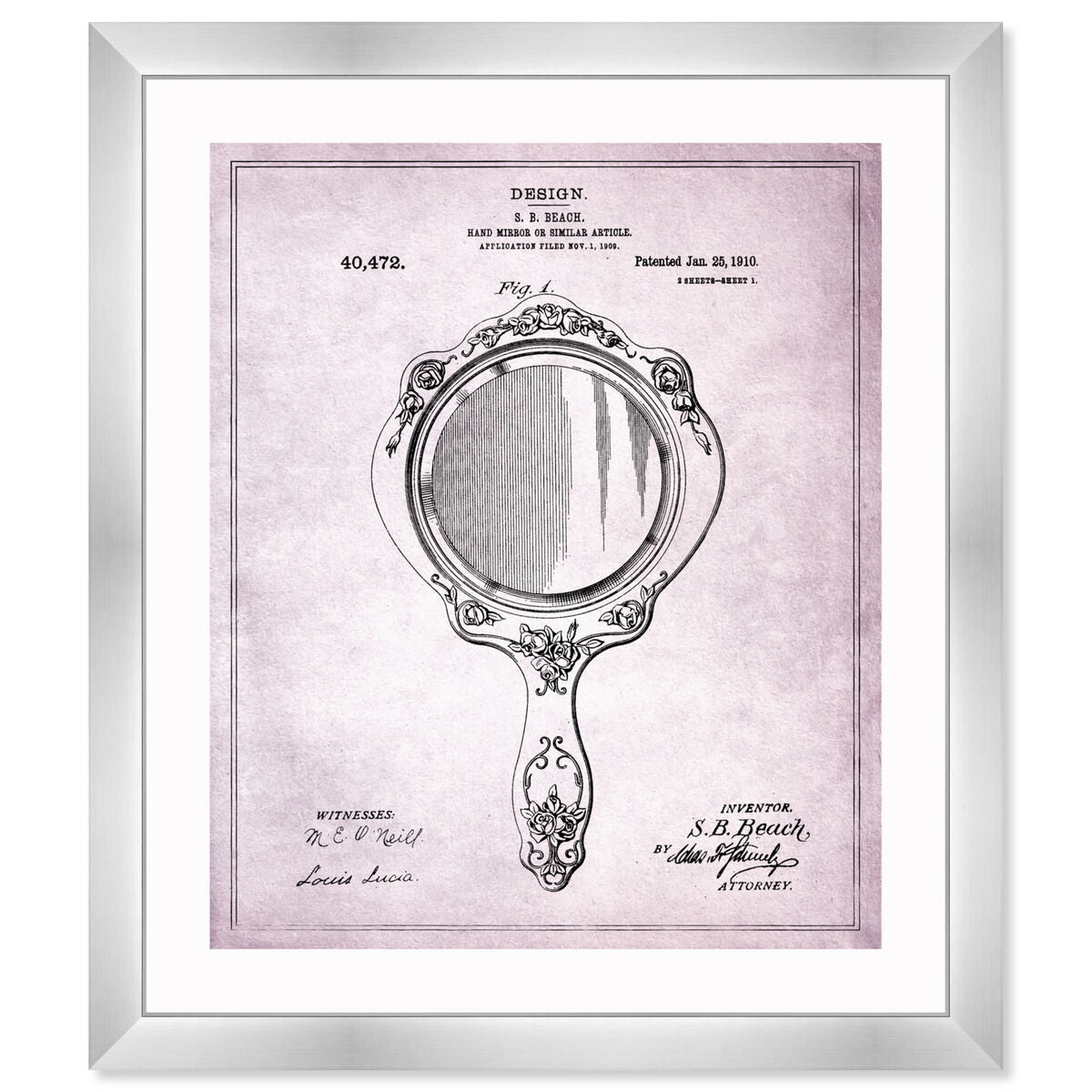Hand Mirror 1910 I