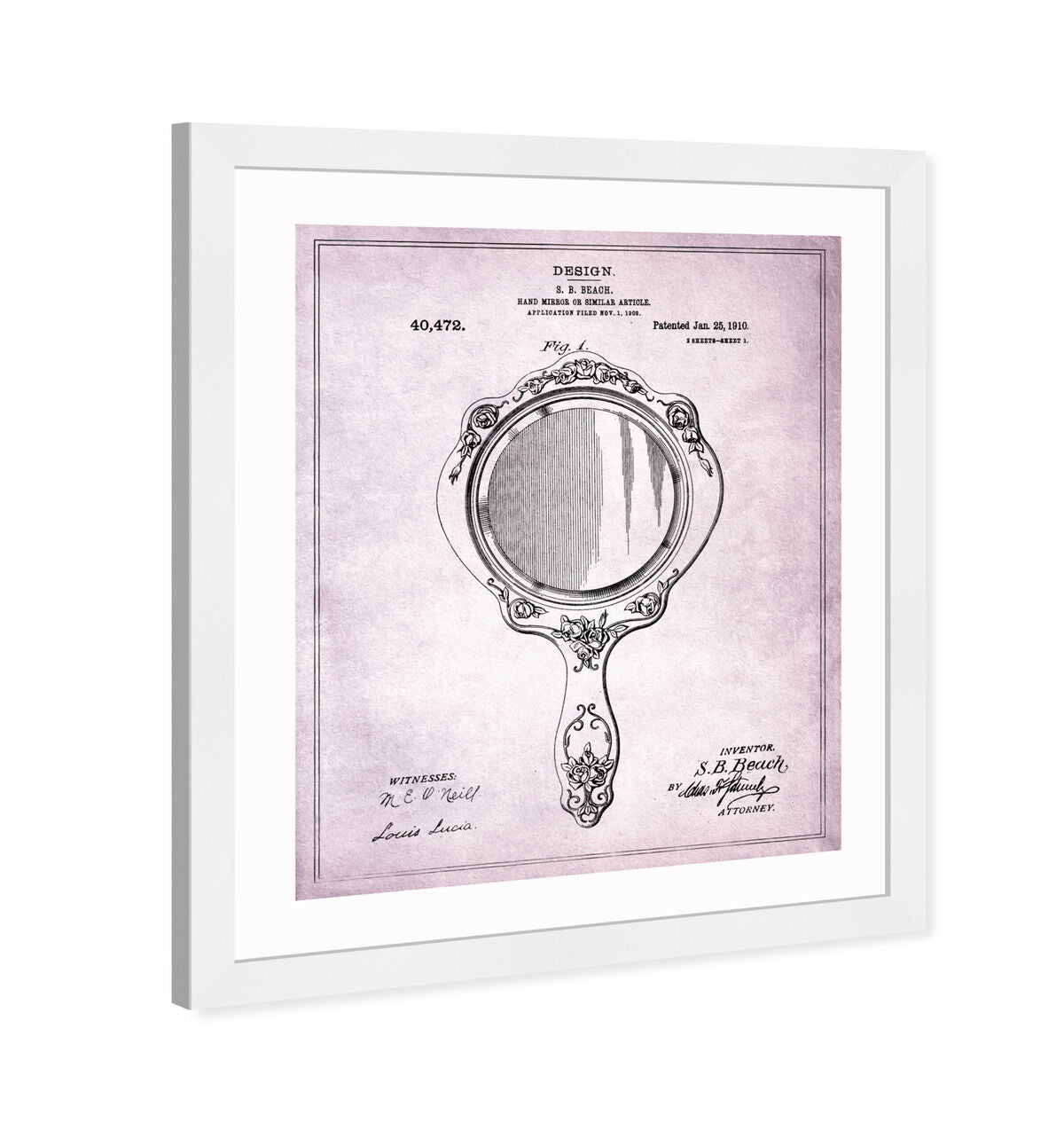 Hand Mirror 1910 I