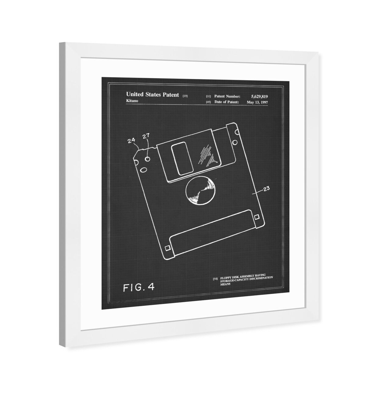 Floppy Disk 1997 Noir
