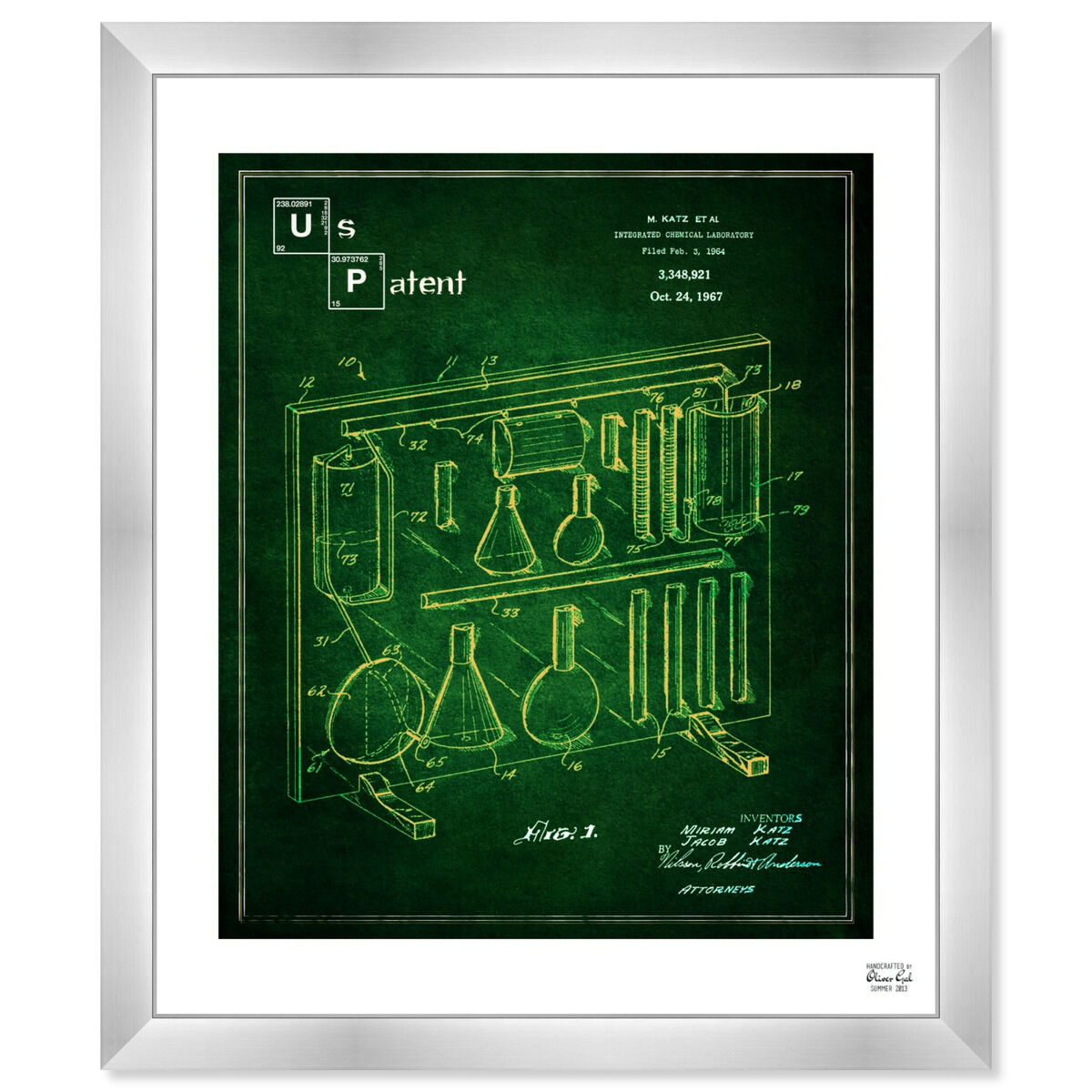 Integrated chemical laboratory 1967