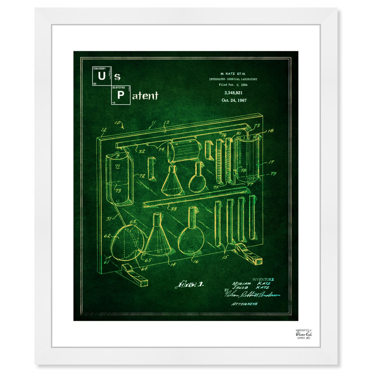 Integrated chemical laboratory 1967