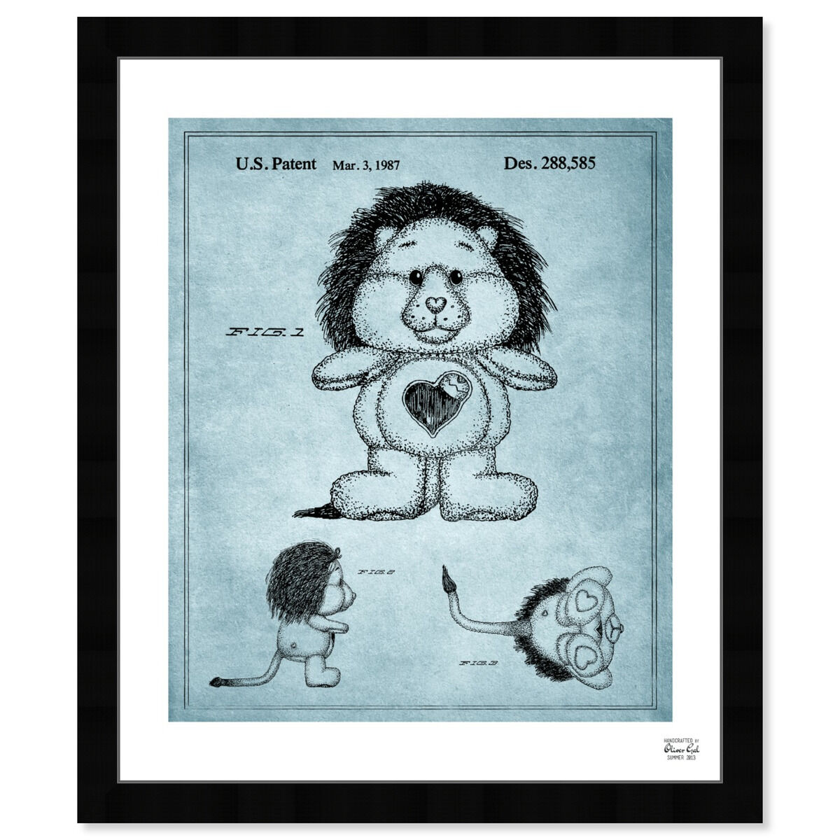 Carebears - Brave Heart Lion 1987