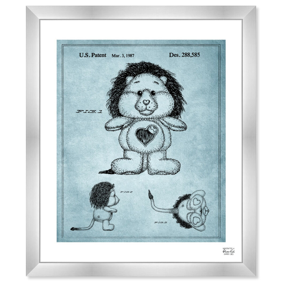 Carebears - Brave Heart Lion 1987