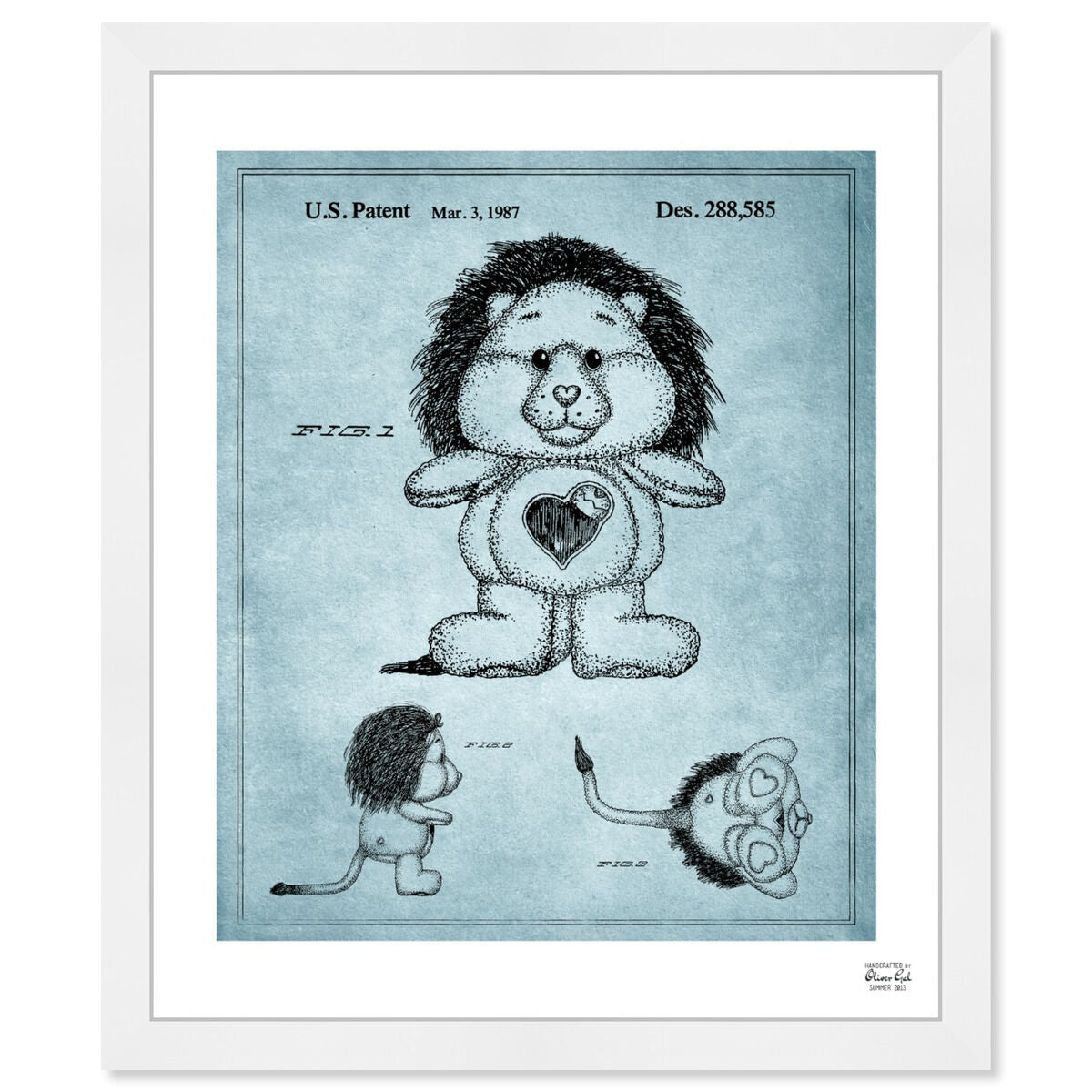 Carebears - Brave Heart Lion 1987