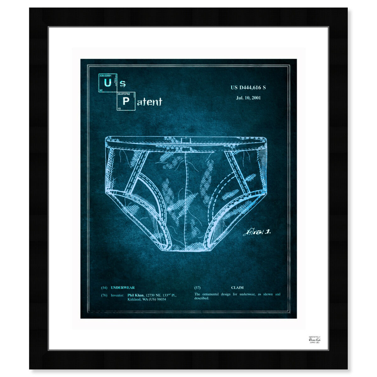 Underwear 2001 Crystal Blue Main image