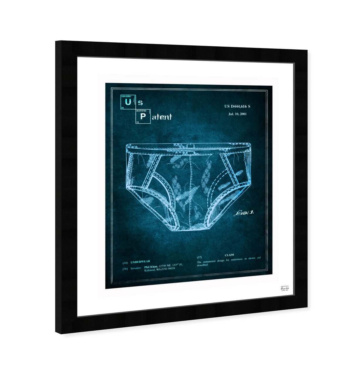 Underwear 2001 Crystal Blue