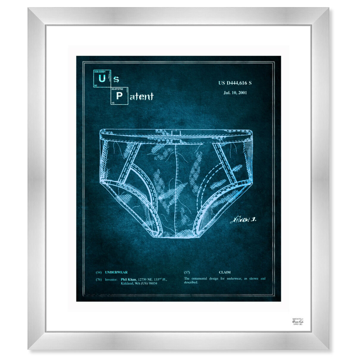 Underwear 2001 Crystal Blue