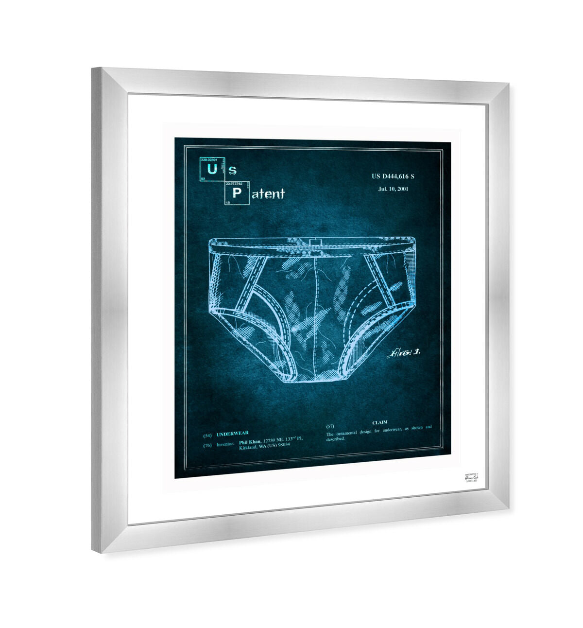 Underwear 2001 Crystal Blue