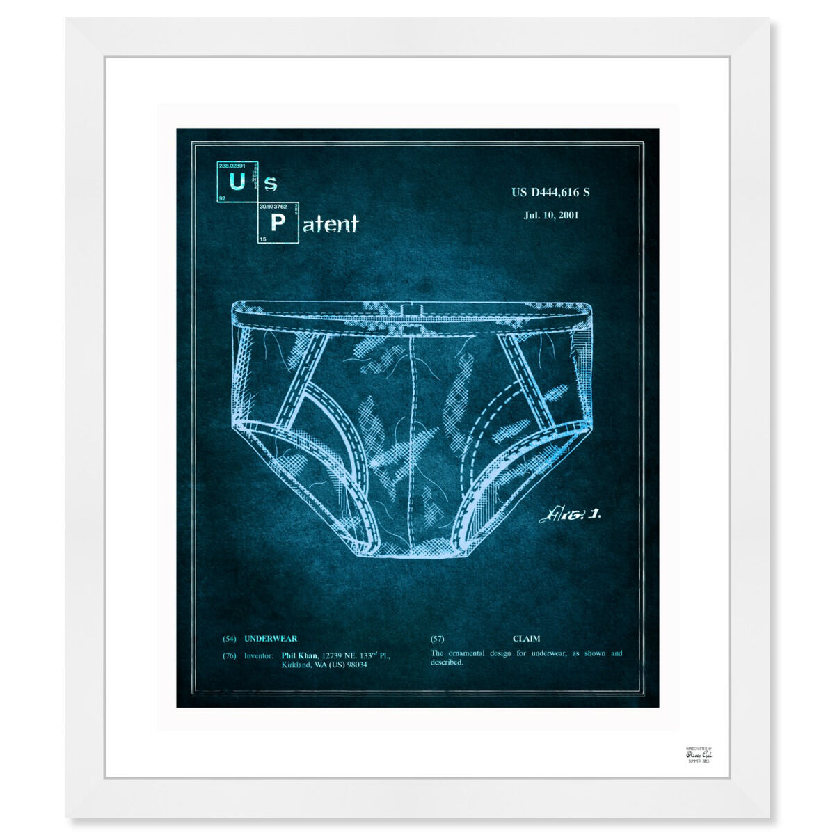 Underwear 2001 Crystal Blue