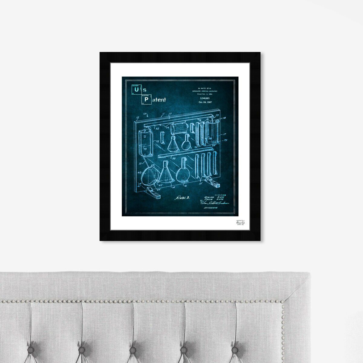 Integrated chemical laboratory 1967 Crystal Blue