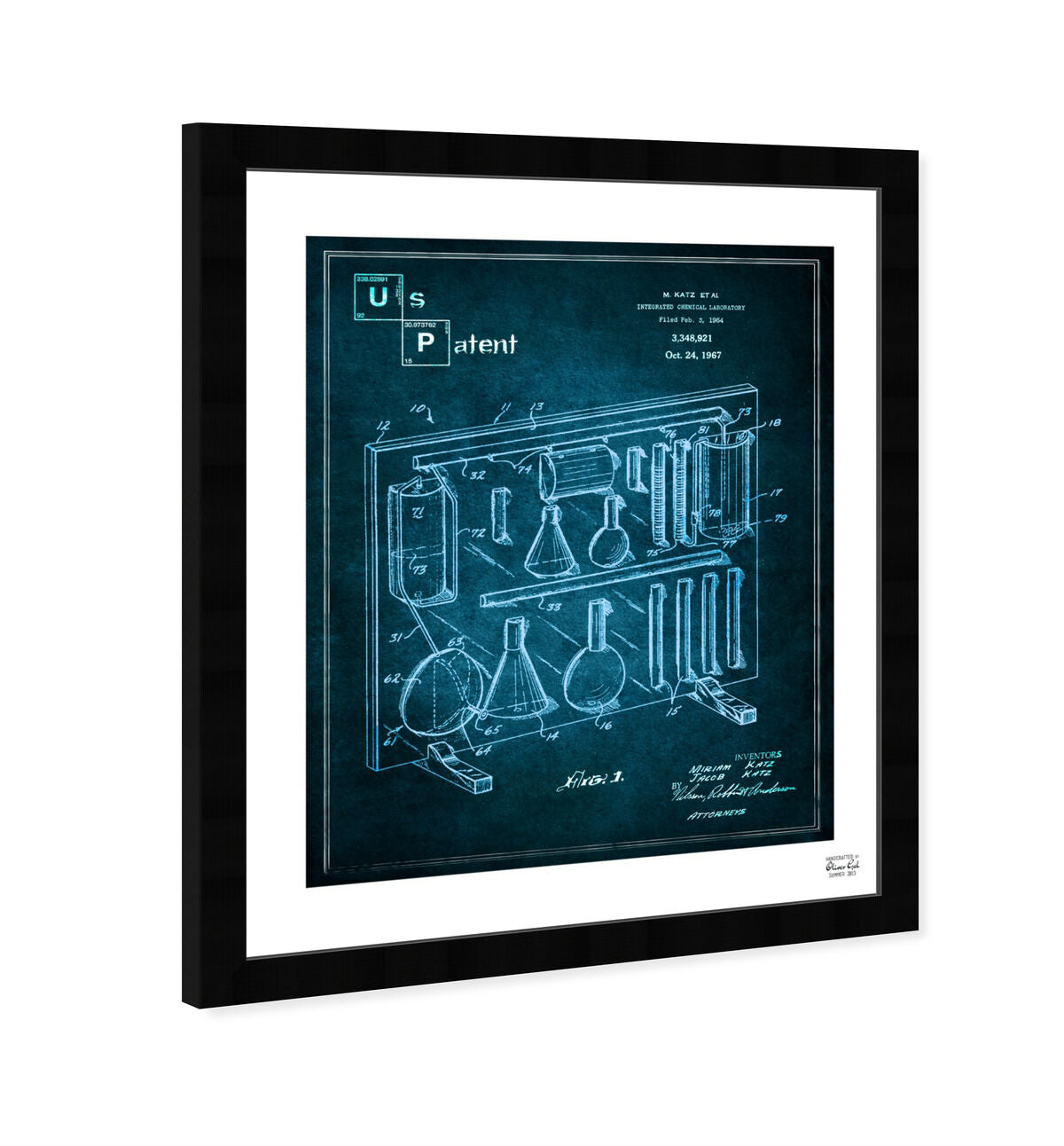 Integrated chemical laboratory 1967 Crystal Blue