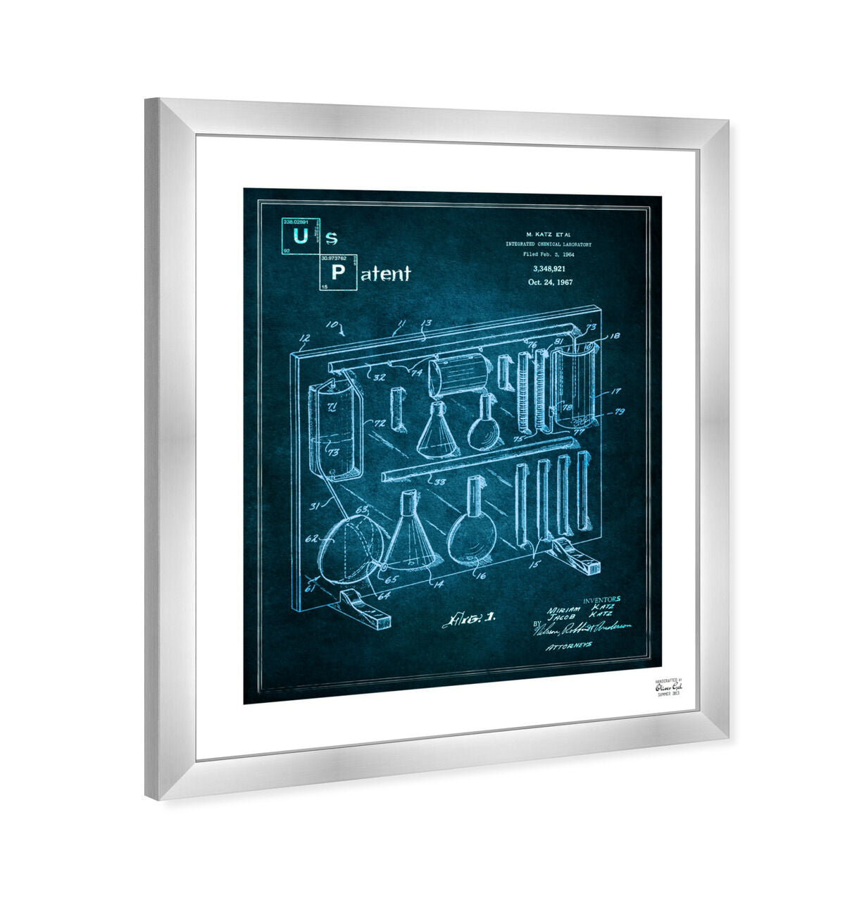 Integrated chemical laboratory 1967 Crystal Blue