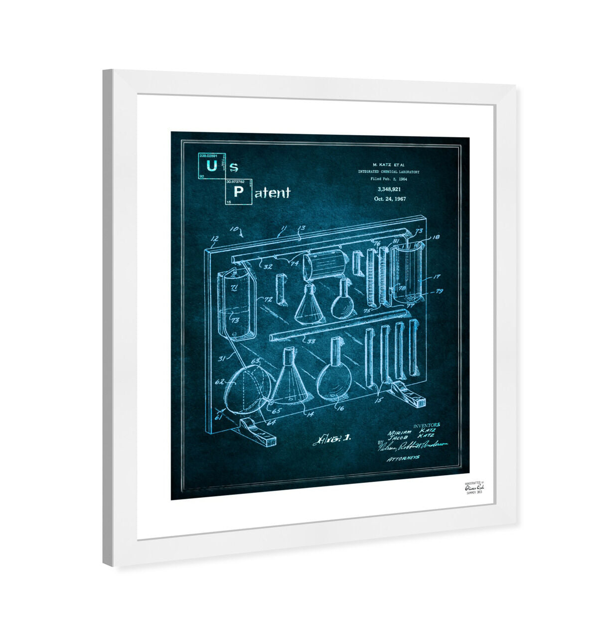 Integrated chemical laboratory 1967 Crystal Blue