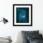 Respiratory Mask Crystal Blue