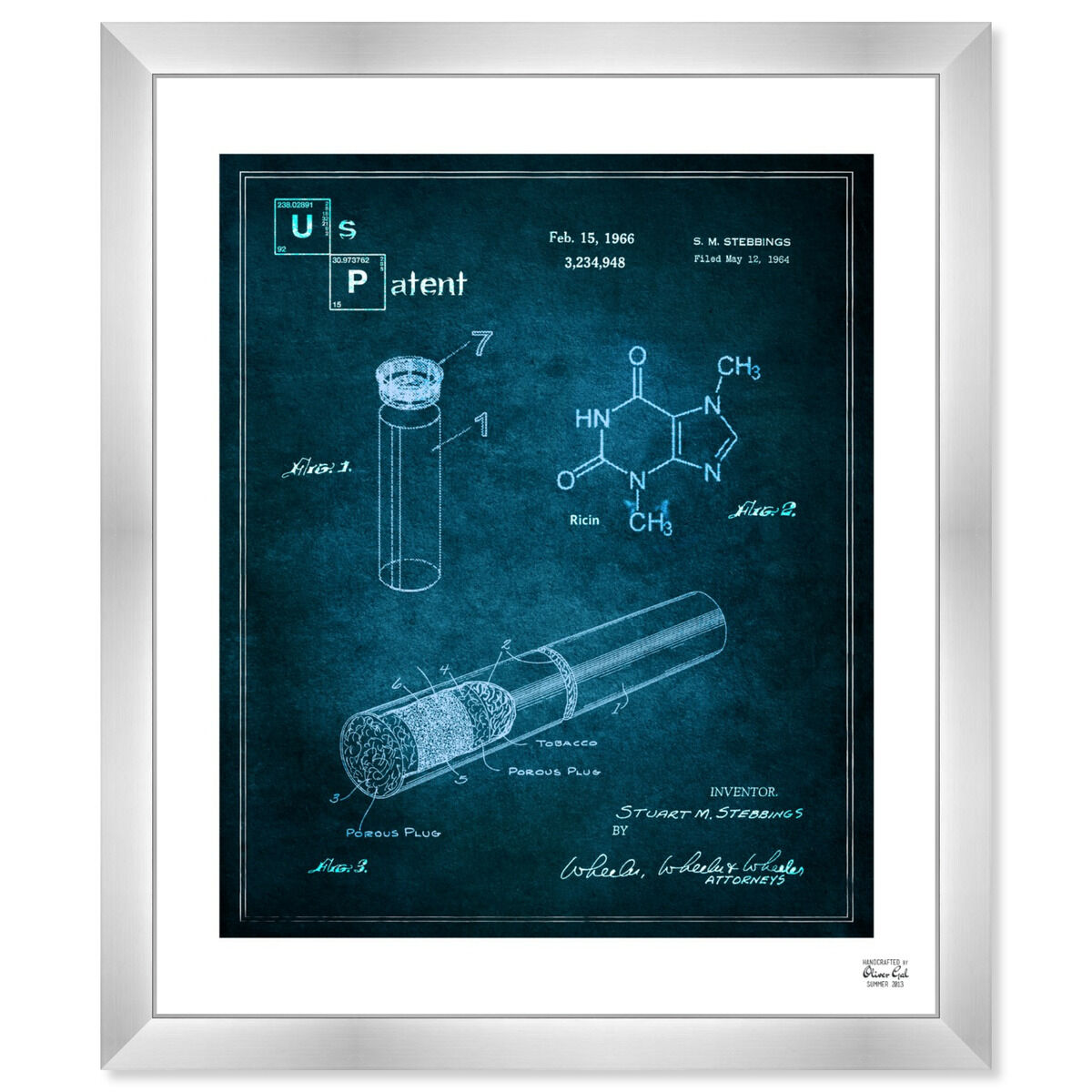 Cigarette Crystal Blue