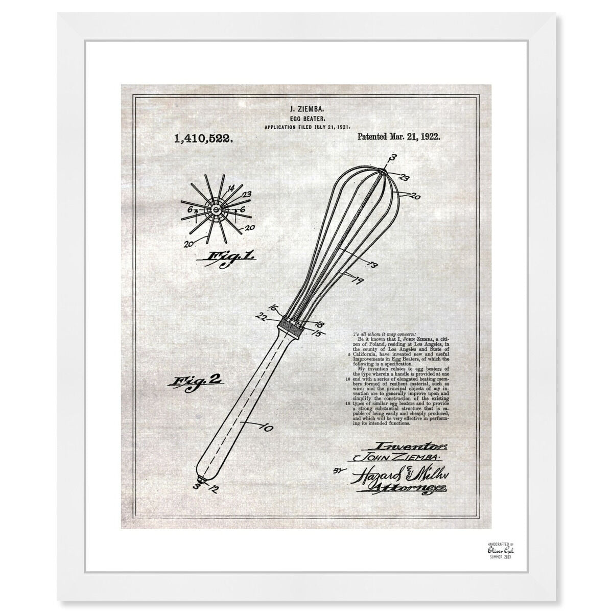 Egg Beater 1921