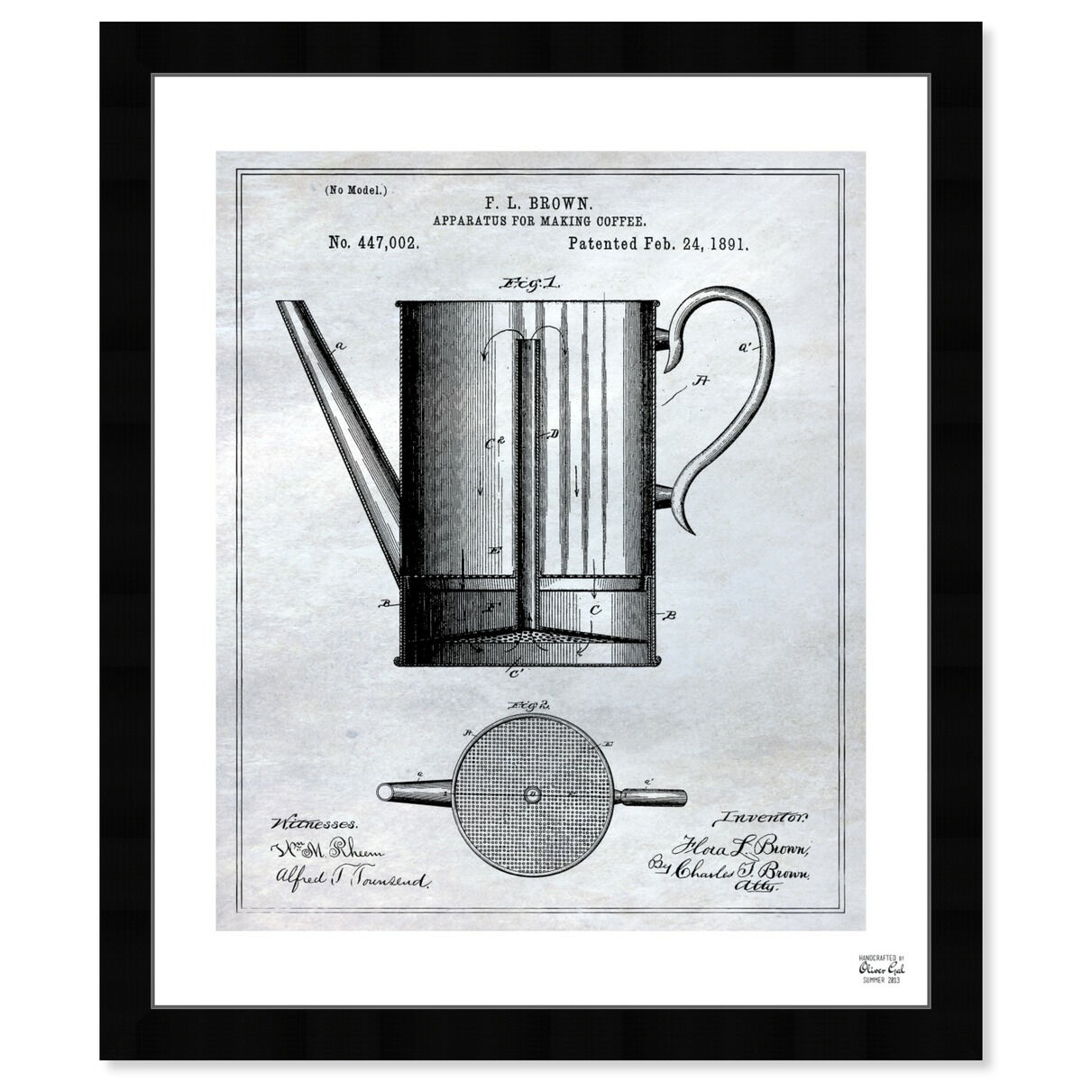 Apparatus For Making Coffee 1891